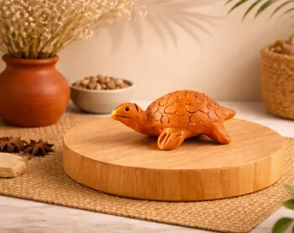 Terracotta diya plate